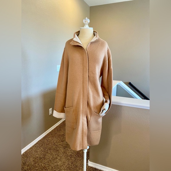 NWT Loft Sweater Coat Jacket - Large - Picture 5 of 12